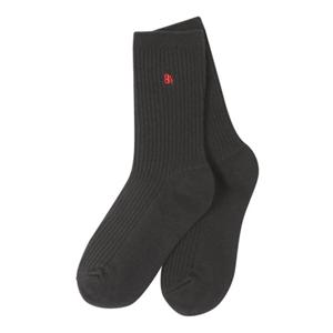 [빈] 빈2 BZ61AS01BK 아동 공용 블랙 골지 양말 초등 BZ61AS01BK