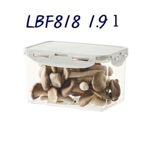 락앤락 비스프리 스테커블 반찬통 직사각 1.9L LBF818 락앤락 스테커블 비스프리 투명 밀폐용기 트라이탄 반찬통