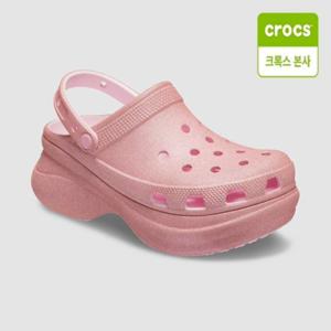 [크록스] 베이 글리터 클로그 핑크 밀크 207261-6ZW 207261