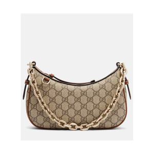 구찌 GG Emblem 스몰 캔버스 숄더 백 P01095567