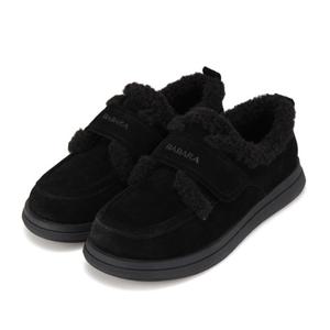 [바바라] 바바라 소가죽 벨크로 퍼 로퍼 BBI557BK 113692