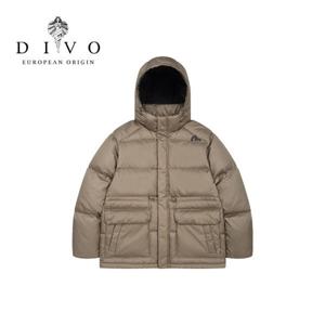 [에비수]아웃 포켓 후드 다운 점퍼_EX4UDJ902_BE