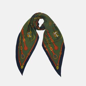 [루이까또즈(스카프)]엘블리 더블  울실크 마름모 스카프 1ESD033