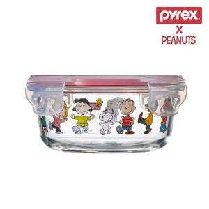 파이렉스 스누피 4-Lock 스토리지 원형 380ml