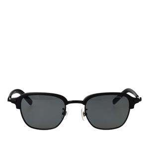 몽블랑 블랙 메탈 프레임 렉탱귤러 선글라스 MB0390S 003