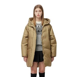 [시슬리]모나미 외디푸스 후드 롱 패딩 SAPD38561