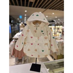 [블루독베이비] 26 SS(IV)하트도기 레인점퍼(4631411001)우비 백일 돌 코트 조카 선물 유아 아가옷 (463141 4631411001