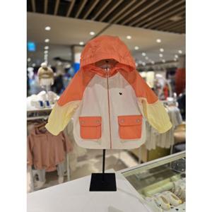 [블루독베이비] 26 SS(OR)UV차단 컬러블럭점퍼(4611411004)바람막이 간절기 백일 돌 선물 유아 조카 아가옷 4611411004