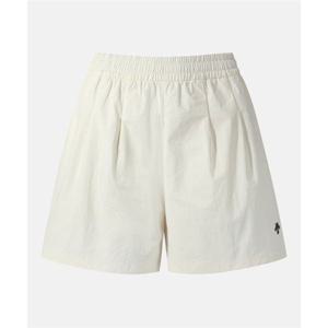 데상트 우먼스 우븐 4.5인치 웜업 팬츠 아이보리(SQ322PWP71) SQ322PWP71_IVY0 279447