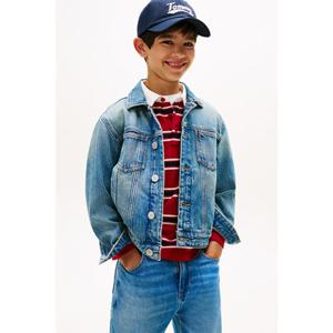 [타미힐피거칠드런] 타미힐피거 키즈 T42G0QJC010BT1 플래그 빈티지 데님 트러커 재킷 T42G0QJC010BT1