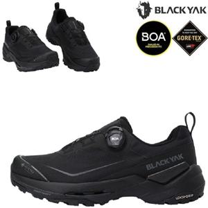 [블랙야크] 남여공용 고어텍스 보아다이얼 트레킹화 등산화 343 다이나믹 스텝 GTX ABYSHXV917BK OBYSHXV917