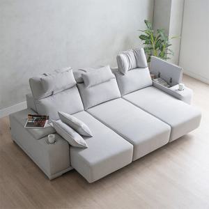 [수요일 단하루 한정10특가] 루엔 4인 전동 슬라이딩 리클라이너 기본형 (무료배송혜택가)