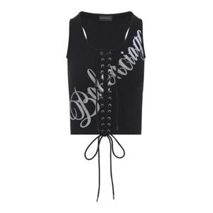 발렌시아가 민소매 티셔츠 858152TTVO21070 Black