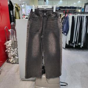 에어워크주니어 sh06 와이드핏 D/브라운 데님팬츠 R261G3154A