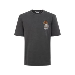 헤지스  26SS  2컬러 택1  남성 자수장식 면 반팔티셔츠 HZTS6B701