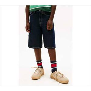 [타미힐피거칠드런] 배기 핏 데님 쇼츠 팬츠 T42G1PPQ180BT1 T42G1PPQ180BT1