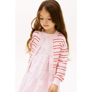 [타미힐피거칠드런] 멀티 스트라이프 가디건 (T42G1WCD660GT1) 2T 6세 T42G1WCD660GT1