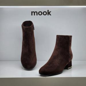 [무크]여성 세련된 스웨이드 앵클부츠 422605 IM HGHI2SD