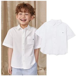 [빈] 빈2 BA21BL03WT 아동 남아 화이트 리조트 셔츠 블라우스 BA21BL03WT