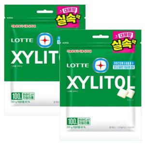 롯데 자일리톨 오리지날 231g 리필 x 2개