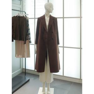 [쥬크] 캐시미어 블렌드 더블 롱 코트(Z254MSG544) Z254MSG544