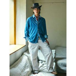 [후아유]  공용 와이드 카고 포켓 팬츠 WHTAF4913U WHTAF4913U