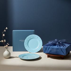 [웨지우드][보자기포장] 웨지우드 페스티비티 20cm 접시 2p (블루)