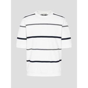 [빈폴멘] 모던 선염 라운드넥 맨투맨 티셔츠 - 화이트 (BC6442C881)