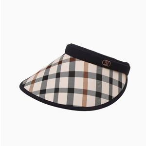 [닥스핸드백] 네이비 체크 썬바이저 DCHE6E101N2