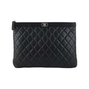 (명품) 샤넬 A84406 보이 샤넬 램스킨 클러치백