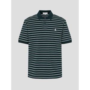 [빈폴멘] 1도 스트라이프 클래식 칼라넥 티셔츠  그린 (BC6442C73M)