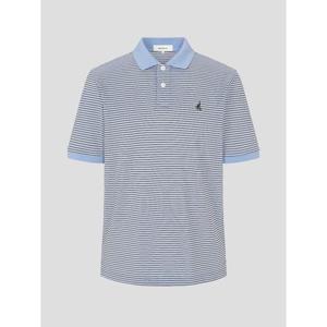 [빈폴멘] 멀티 스트라이프 칼라넥 티셔츠  블루 (BC6442C75P)