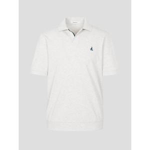 [빈폴멘] 오픈넥 티핑 포인트 맨투맨 티셔츠  라이트 그레이 (BC6442C722)