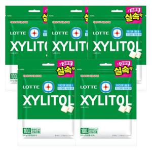 롯데 자일리톨 오리지날 231g 리필 x 5개