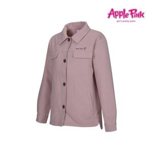 [애플핑크][애플핑크] 솔리드 모직 숏코트 (APF0O505GSP)