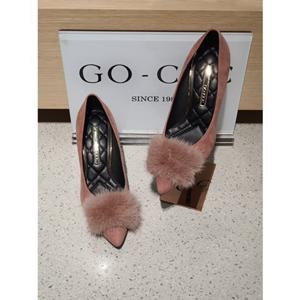 [고세] GOCCE 고세 털장식 펌프스 8CM GMP3060H 핑크 GMP3060H