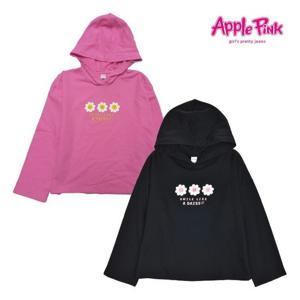 [애플핑크][애플핑크] 데이지 크롭 후드티 (APK8Q162GS)