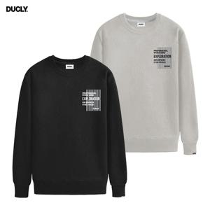 [듀클라이] 프리미엄 맨투맨 티셔츠 기모선택 DUP-156