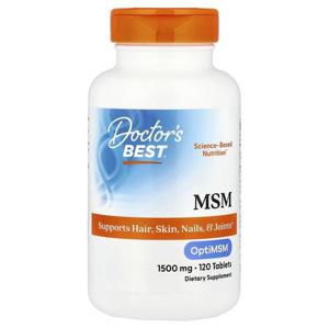 해외직구 Doctors Best 닥터스베스트 식이유황 OptiMSM 1500mg 120정