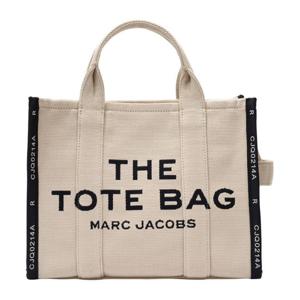 마크제이콥스 자카드 웜 샌드 코튼 토트백 M0017027-263