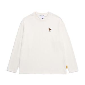 내셔널지오그래픽 N251UTS951 동물 와펜 세미 오버핏 티셔츠 BIRCH