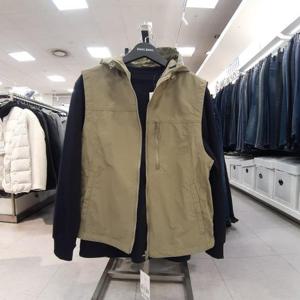 뱅뱅 HC09 공용 민소매 후드집업 바람막이조끼 NEL120