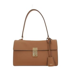 프라다 스무스 라이트 브라운 가죽 숄더 백 1BN023VTOO 2CYSF03