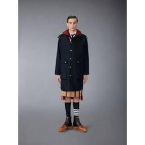 톰브라운 코트 MOT089A F0500 415 NAVY DOM