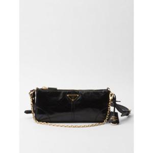 프라다 리에디션 미디움 숄더백 1BC2212CYRF0002 BLACK DOM