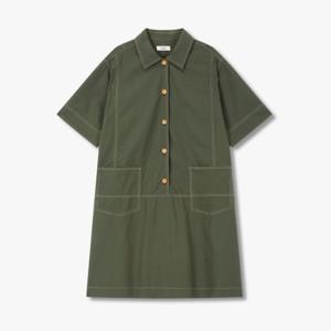 톰보이  코튼스티치 포인트 원피스 (9175341983)