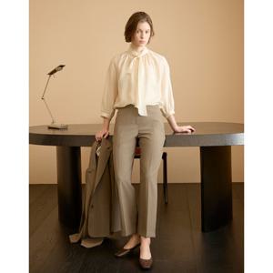 닥스 여성 25SS SET-UP스트레이트핏세피아 뒷밴딩 슬랙스 DLPA5BI31S2