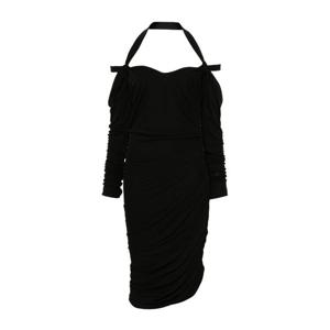 아티코 블랙 오프숄더 롱 슬리브 원피스 251WCW00248 VVV105AA1