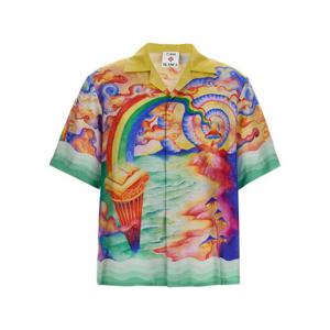 카사블랑카 반팔 셔츠 UMPS25SH00304NATURESTEACHER Multicolor