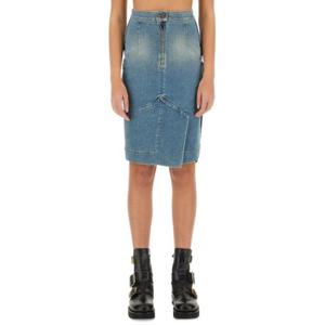 비비안웨스트우드 미디 스커트 19030019 W010GK404 DENIM